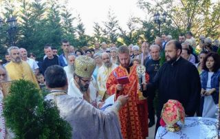 U shenjtërua kisha e re e shën Nikollës, në Boboshticë