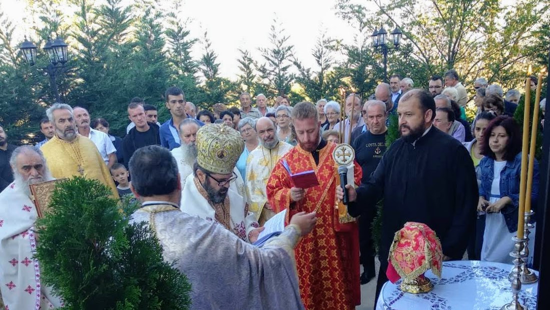 U shenjtërua kisha e re e shën Nikollës, në Boboshticë