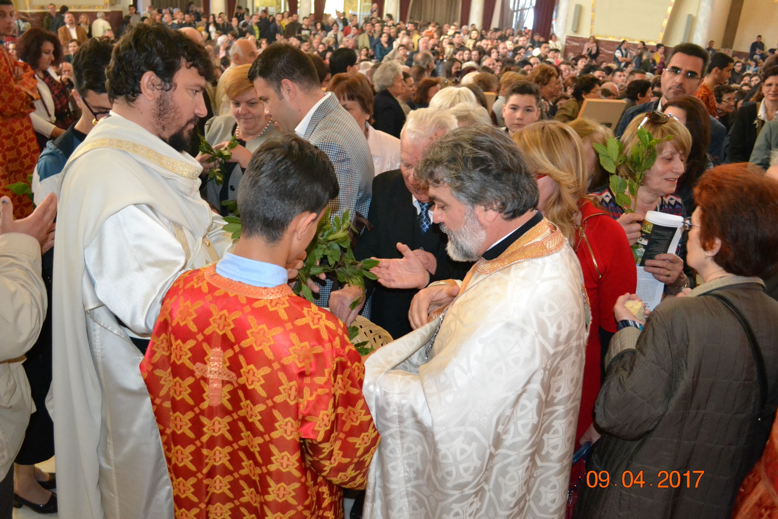 “Christ’s Entry into Jerusalem” Feast Celebrated with Grandeur