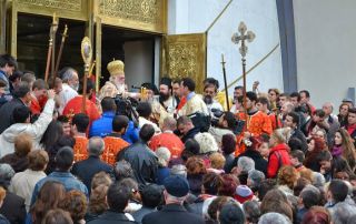 The Baptism (Theophany) of Our Lord, Jesus Christ, in Albania. (6 January 2014)