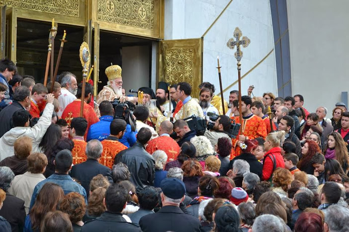 Η Βάπτιση του Κυρίου Ιησού Χριστού – Θεοφάνια στην Αλβανία.  (6 Ιανουαρίου 2014)