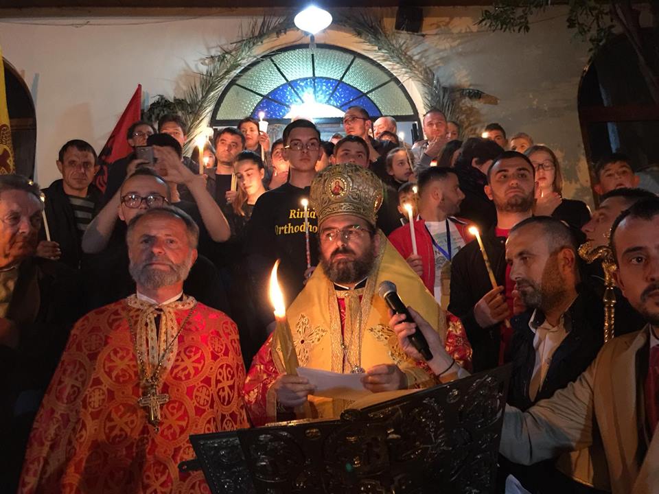 Momente nga kremtimi i Pashkës në Shqipëri, 8.4.2018