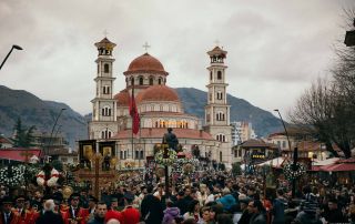 Moments from the Epitaph Service in Albania, 06.04.2018