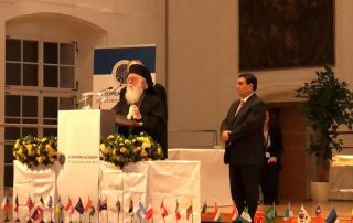 Archbishop Anastasios – Honorary Senator of the European Academy of Science and Art