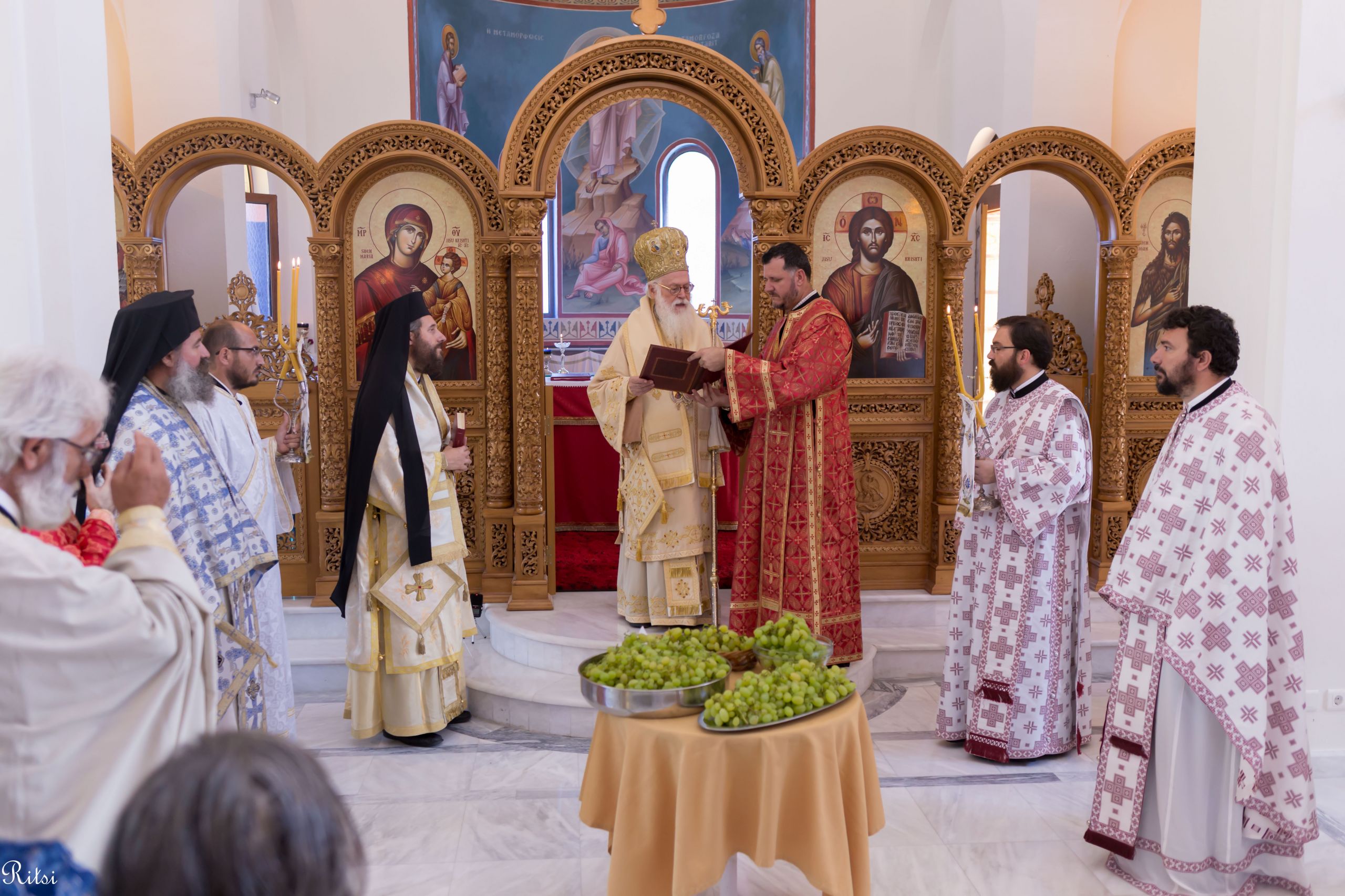 Liturgji në të kremten e Metamorfozës së Shpëtimtarit