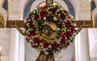 Moments from the service of Holy Thursday, Tirana, 5.4.2018