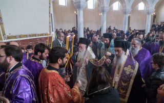 Moments from the Service of Royal Hours and Vespers of Good Friday, Tirana, 6.4.2018