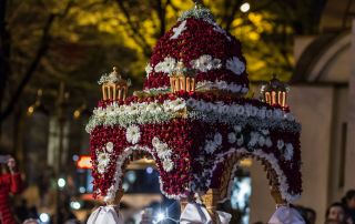 Moments from Holy Friday Night and Procession of the Epitaphio and Kouvouklion, Tirana, 4.6.2018