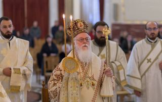 Momente nga kremtimi i ditës së emrit të Kryepiskopit Anastas