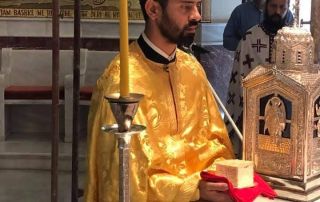 Momente nga dorëzimi në prift i dhjakon Stefan Ritsi