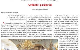 Doli në qarkullim gazeta “Ngjallja” e muajit Janar 2019