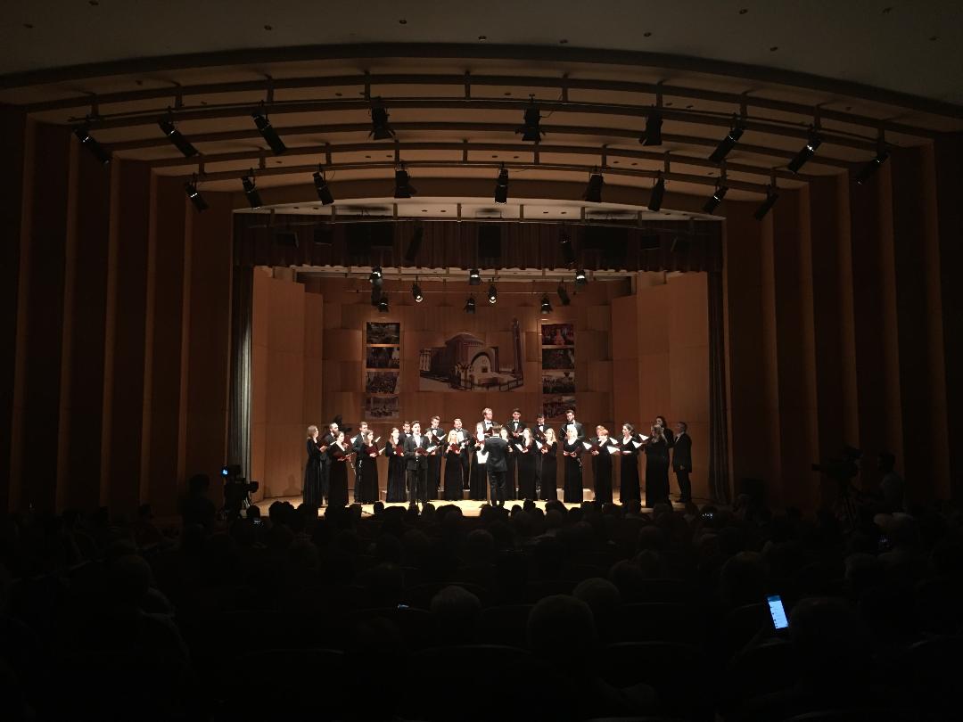 Moments from the Synodal Choir of the Patriarchate of Moscow Concert and Digital Exposition of Iconographic Works from Russia