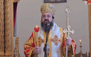Fjala e mbajtur nga Episkopi i Krujës Anastasi në fund të Liturgjisë Hyjnore në festën e Mbylljes së Pashkës në Kishën e Ungjillëzimit në Tiranë. 28.05.2025 (Video)