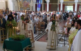 Lartësimi I Kryqit Të Nderuar, nga Kryepiskopi i Tiranës, Durrësit dhe Gjithë Shqipërisë Imzot Joani, Tiranë, 14.09.2025 (Video)