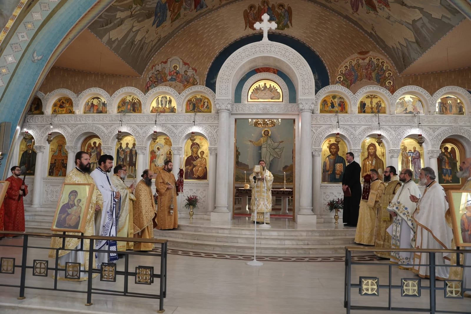 Divine Liturgy for New Year and Archbishop’s 70th Anniversary