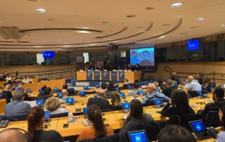 Kryepiskopi Joan në Bruksel: Takime me ambasadorë dhe Aktivitet solemn në Parlamentin Evropian për Kryepiskopin e lumur Anastas