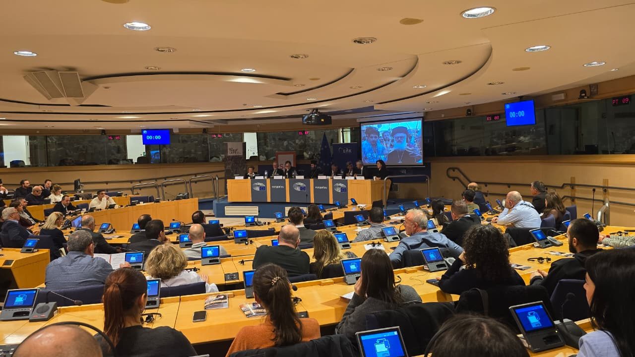 Kryepiskopi Joan në Bruksel: Takime me ambasadorë dhe Aktivitet solemn në Parlamentin Evropian për Kryepiskopin e lumur Anastas