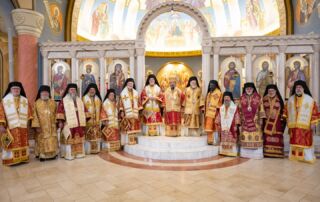 Uniteti i dukshëm i orthodhoksëve dëshmi në mbarë botën Përshkrim nga Mediat Kishtare Orthodhokse online për vizitën e Kryepiskopit Joan në Shtetet e Bashkuara të Amerikës