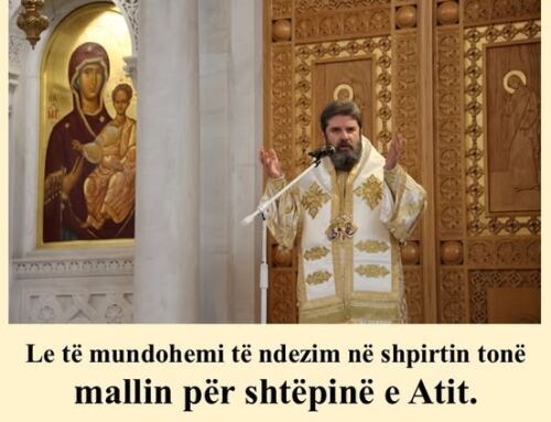 E diela II e Triodit: Djali Plangprishës, nga Fortlumturia e Tij, Joani, Tiranë, 08.02.2026 (Tekst & Video)