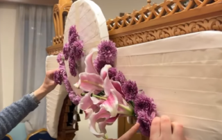 Zbukurimi i Epitafit të shenjtë në Katedralen “Ngjallja e Krishtit” Tiranë, E Premtja e Madhe, 10 Prill 2026