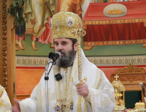 Fjala e Kryepiskopit Joan mbajtur në katedralen e Shën Gjergjit në Fier me rastin e 10-vjetorit të Fronëzimit të imzot Nikollës si Mitropolit i Apollonisë dhe Fierit. 16.04.2026 (Tekst & Video)