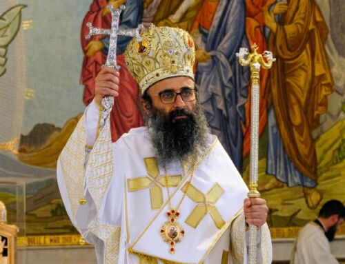 Dorëzimi i Episkopit të ri të Amantias, Imzot Ignatit, në Tiranë