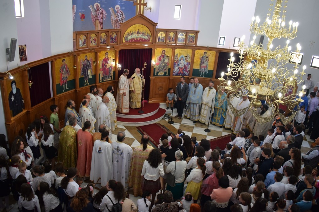 Kryepiskopi Anastas në Mitropolinë e Hirshme të Gjirokastrës