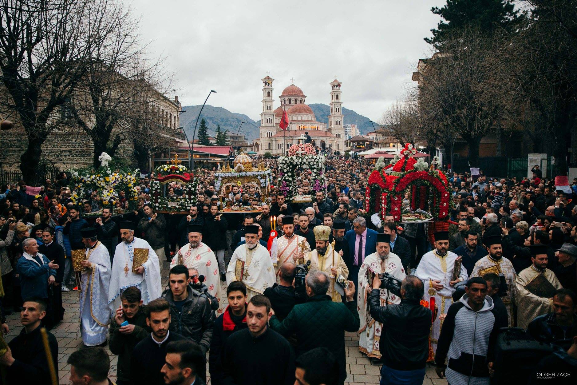 Momente nga Shërbesa e Epitafit në Shqipëri, 6.4.2018