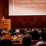 Ceremonia e diplomimit e studentëve që mbaruan Kolegjin Universitar “Logos” Ceremonia e diplomimit e studentëve që mbaruan Kolegjin Universitar “Logos”