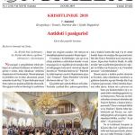 Doli në qarkullim gazeta “Ngjallja” e muajit Janar 2019