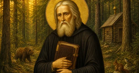 Oshënar Serafimi në Sarov