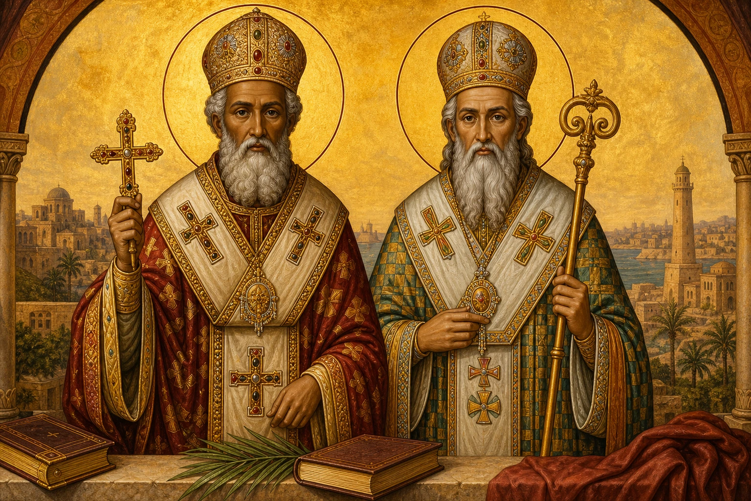 Dëshmore Theodhuli dhe shokët e saj; Eladhi, Voithi, Evagri, Makari