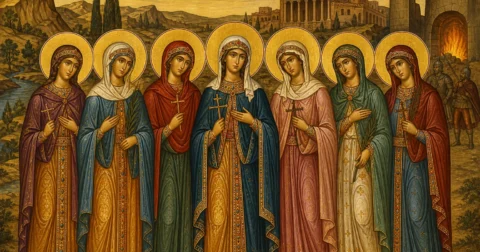 Dëshmore Aleksandria, Klaudia, Efprasia, Matrona, Juliana, Efimia dhe Theodhosia
