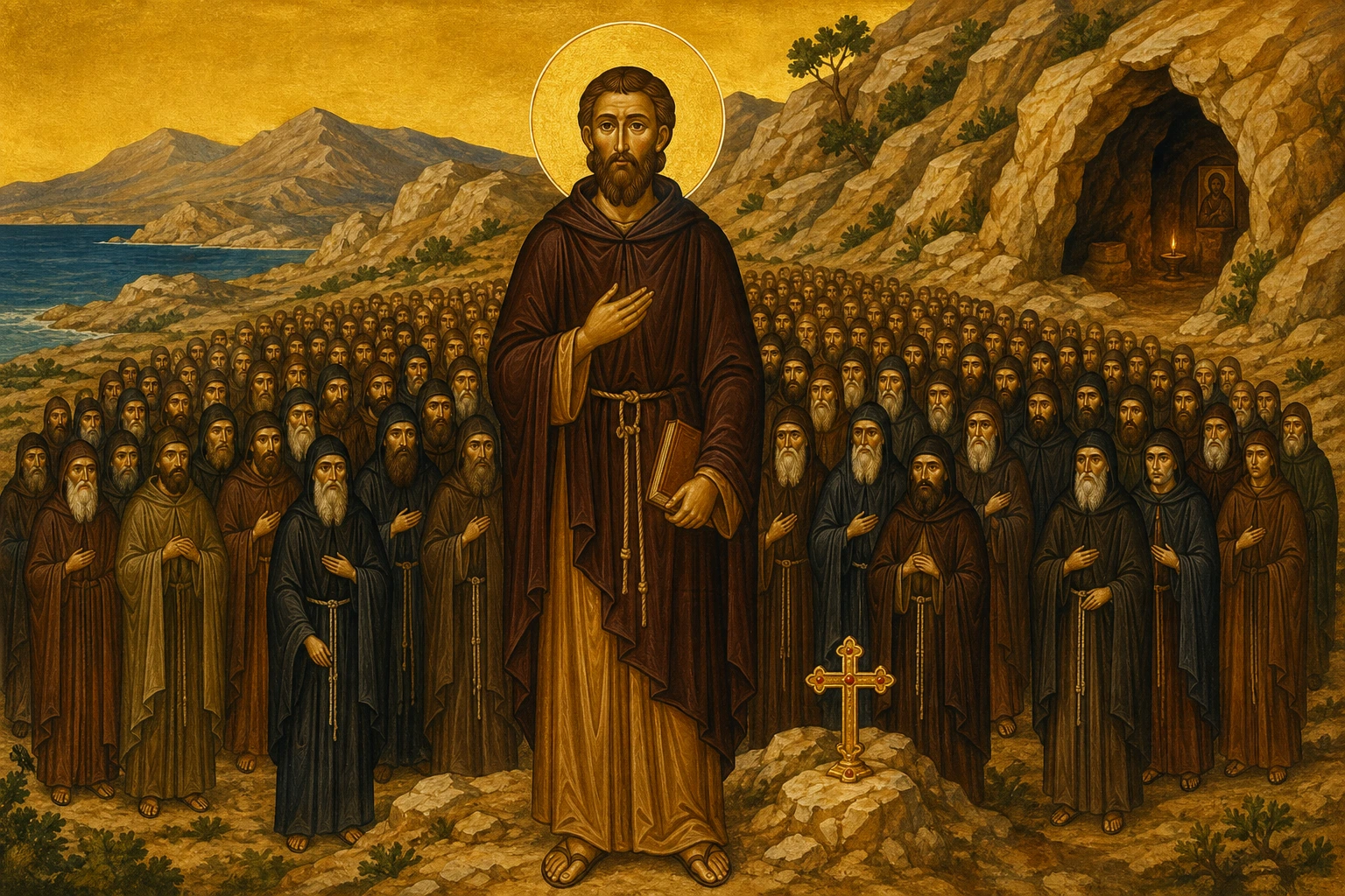 Dëshmor Nikoni e 199 nxënësit e tij