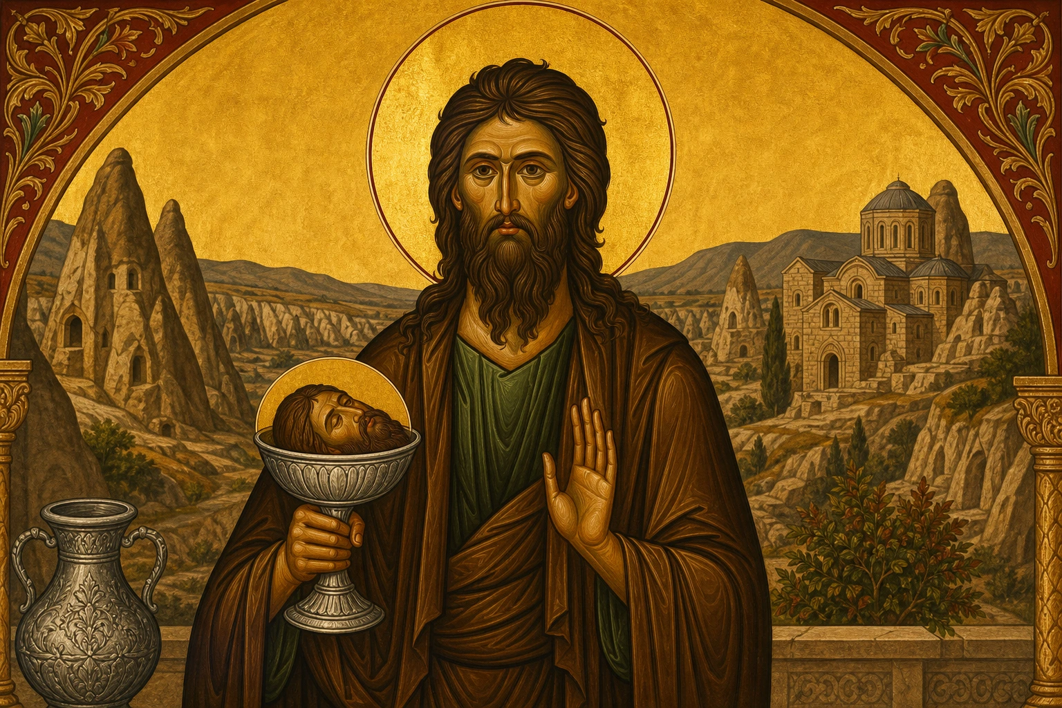 Gjetja III e kokës së Joan Pagëzorit