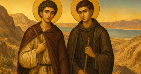 Oshënarët Joani, Simeoni i marrë më Krishtin