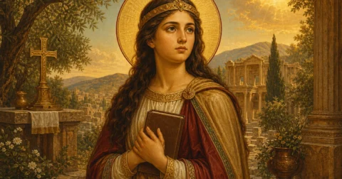 Oshënare Hermiona, bija e Apostull Filipit