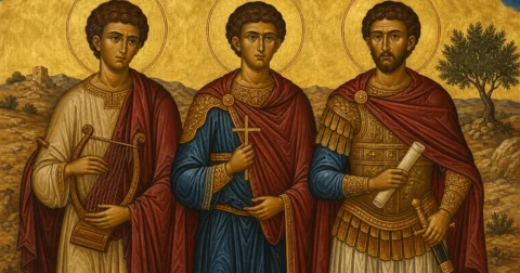 Dëshmorët Filemoni, Apolloni, Ariani