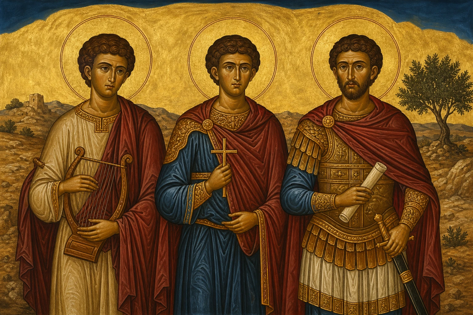 Dëshmorët Filemoni, Apolloni, Ariani