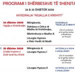 Liturgjitë dhe Shërbesat e Krishtlindjes në Tiranë.