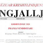 Doli në qarkullim Gazeta “Ngjallja” Dhjetor 2020.
