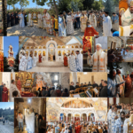 Momente nga kremtimi panegjirik i Fjetjes së Hyjlindëses Mari në kisha dhe manastire të ndryshme të vendit tonë.