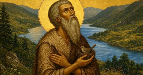 Ο Όσιος Κέβιν και η σιωπή του Γκλένταλοχ