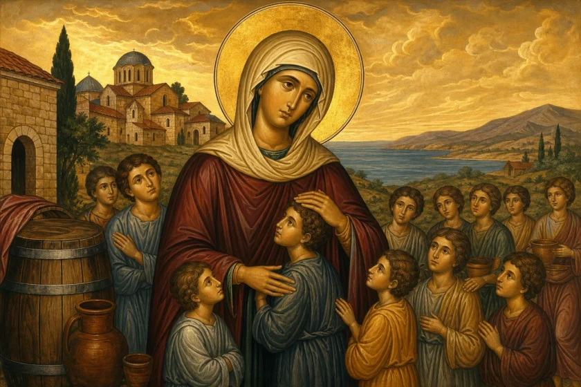 Oshënar Sofia e Ainos, nëna e jetimëve