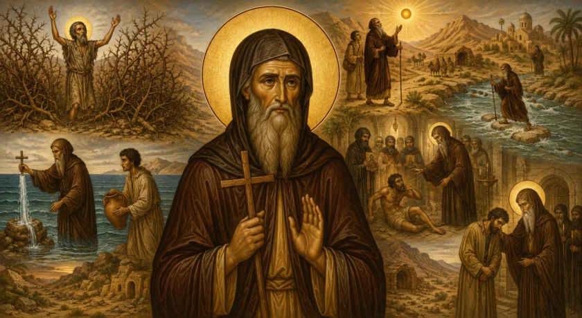 Όσιος Βησσαρίων ο Θαυματουργός της Αιγύπτου