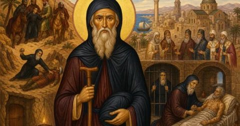 Ο Όσιος Δανιήλ της Σκήτεως