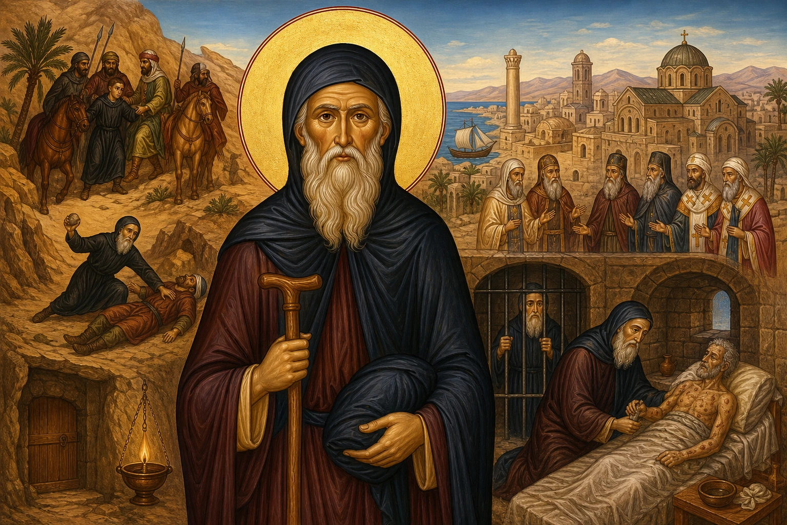 Ο Όσιος Δανιήλ της Σκήτεως