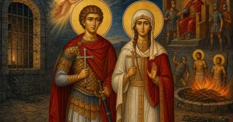 Dëshmori Aleksandër dhe virgjëresha Antonina