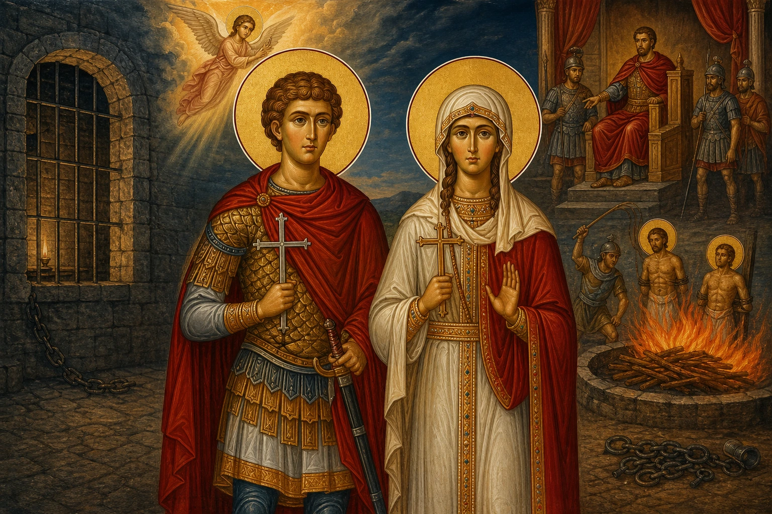 Dëshmori Aleksandër dhe virgjëresha Antonina