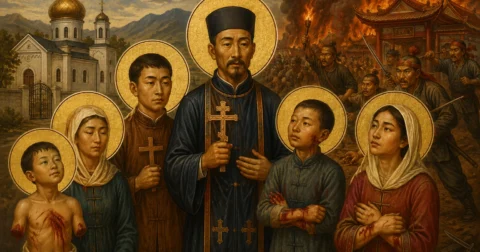 Dëshmorët Shenjtore të Kinës dhe Hieromartir Mitrophanis